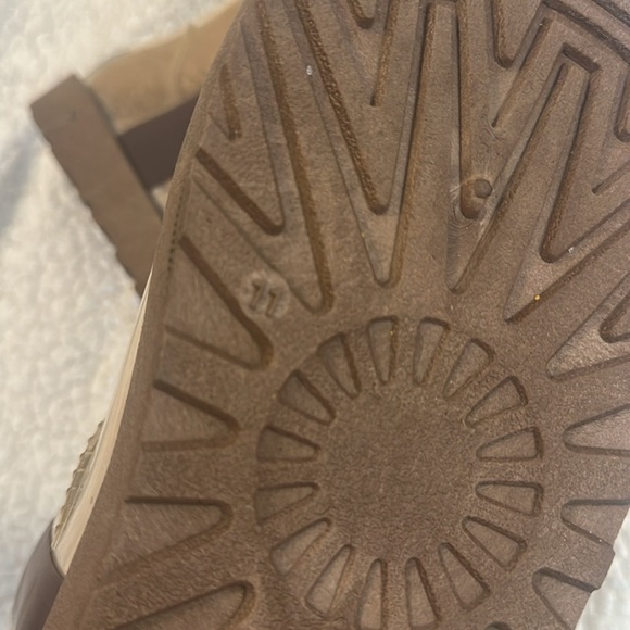 Cape Robbin Snow Rain Platform Booties Size 11 Clear Brown Slip On Round Toe - Picture 12 of 12